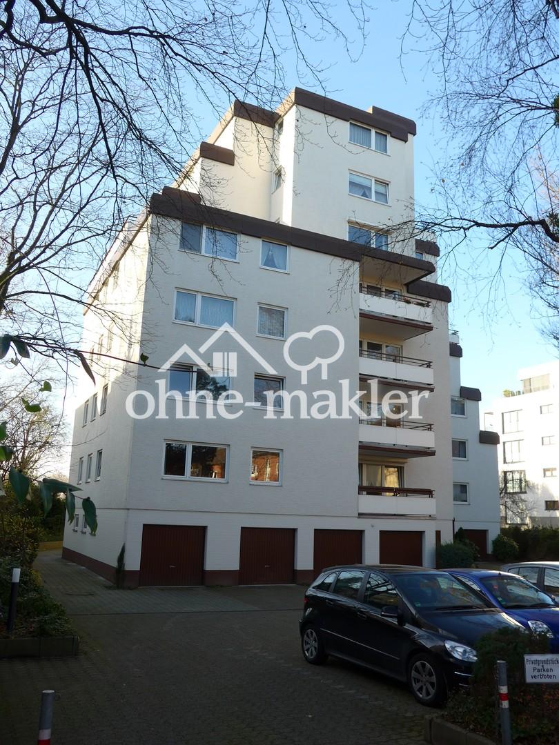 Ruhe in der Stadt: möbliert 42m²-Apartment mit Küche, Bad, Flur, direkt am Rhein. gute Parkmögl - Foto 2