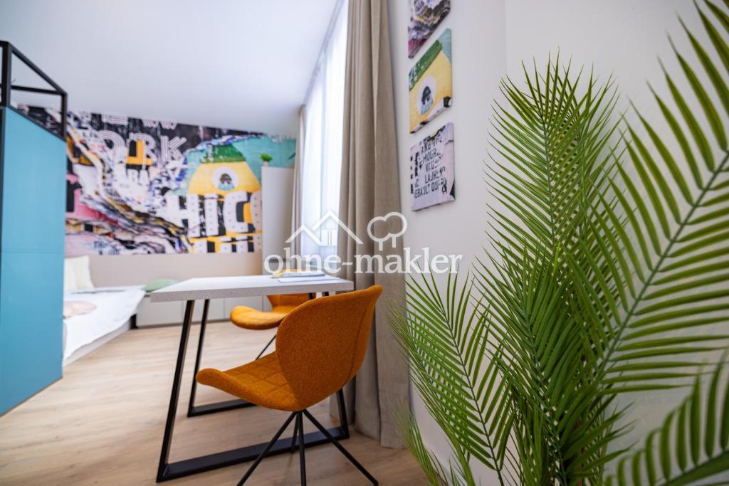 *Universitäten fußläufig erreichbar* vollmöblierte 1-Zimmer-Neubauwohnung im 2. OG WE 26 - Photo 1