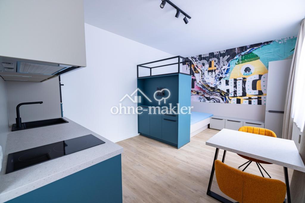 Charmante vollmöblierte 1-Zimmer-Neubauwohnung im 2. OG WE 28 - Photo 1