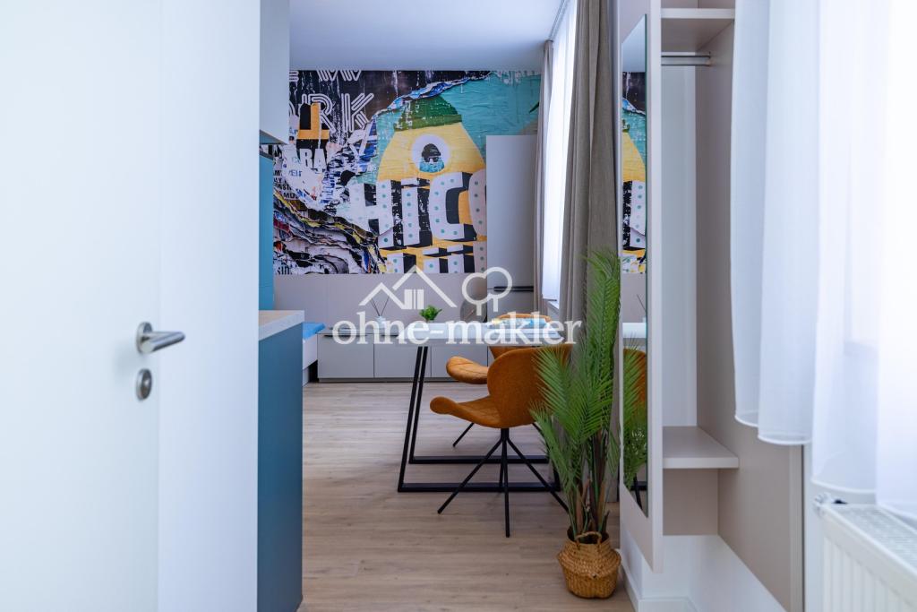 Charmante vollmöblierte 1-Zimmer-Neubauwohnung im 2. OG WE 38 - Photo 1