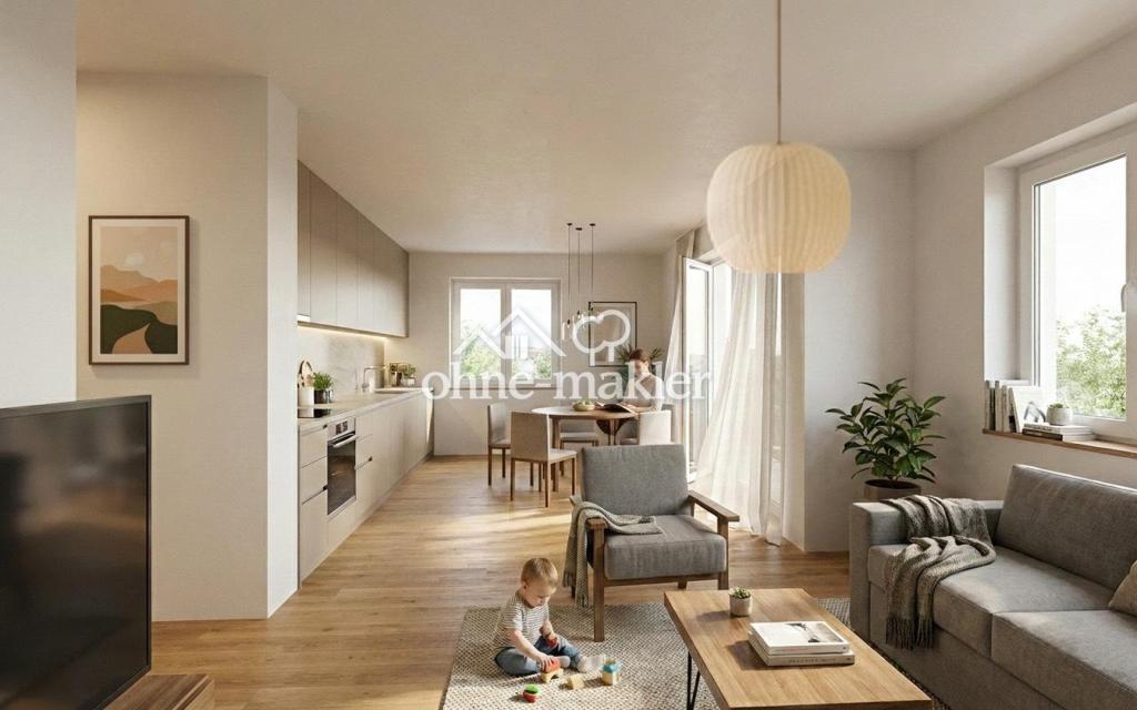 4-Zimmer-Familienparadies: Neubau-Erstbezug mit 2 Bädern, Privatgarten und eigenem Stellplatz! - Foto 1