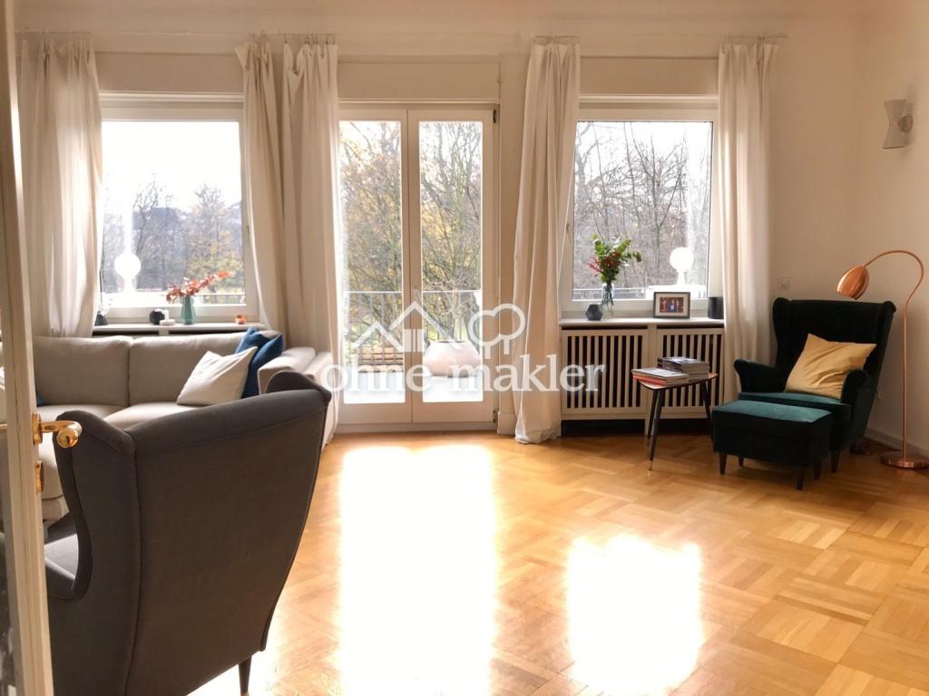 Einzigartige Parklage: Stilvolle Wohnung mit Terrasse direkt am Luisenpark - Photo 3