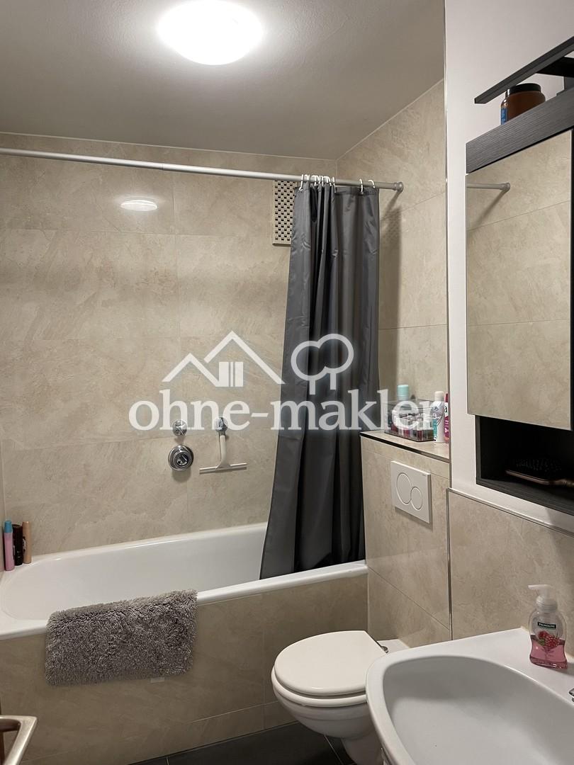 Rhein Nähe: Helle schöne 2 Zimmer, Küche, Sonnen Balkon, Abstellraum - Foto 4