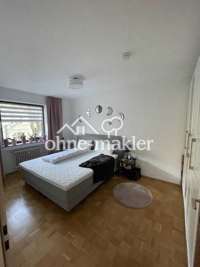 Gelegenheit in Rhein Nähe: Helle Wohnung-2 schöne Zimmer, Küche, Sonnenbalkon u. Gartenblick - Photo 1