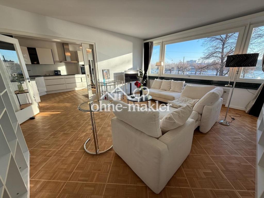Möblierte Wohnung mit direktem, imposanten Rheinblick, schicke Wohnung in bester Kölner Altstadtlage - Photo 5