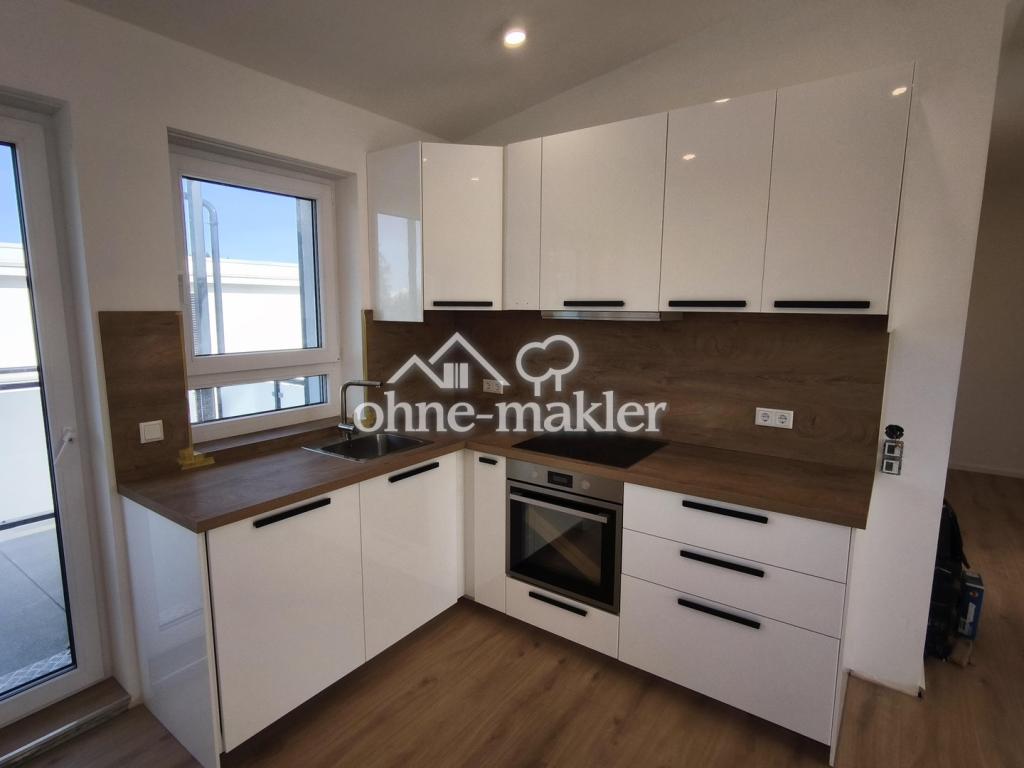 Hochwertige 2-Zi-DG-Wohnung mit Balkon, hohen Decken & offenem Wohnbereich – Erstbezug / Privat - Photo 4