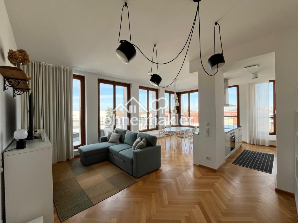 Möblierte Penthousewohnung über den Dächern von Berlin-Mitte - Photo 1
