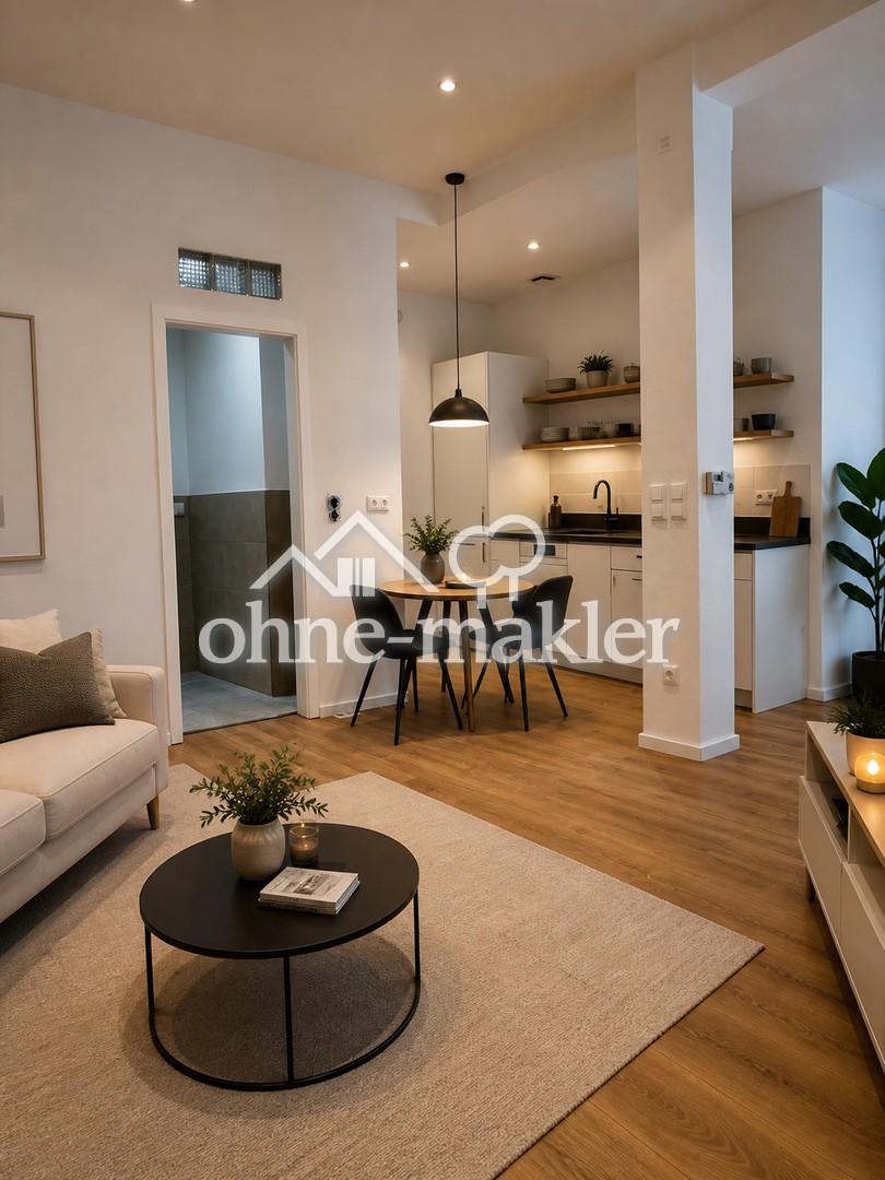 Erstbezug nach umfangreicher Renovierung! 1-Zimmerwohnung in top Lage im beliebten Ostend. - Photo 2