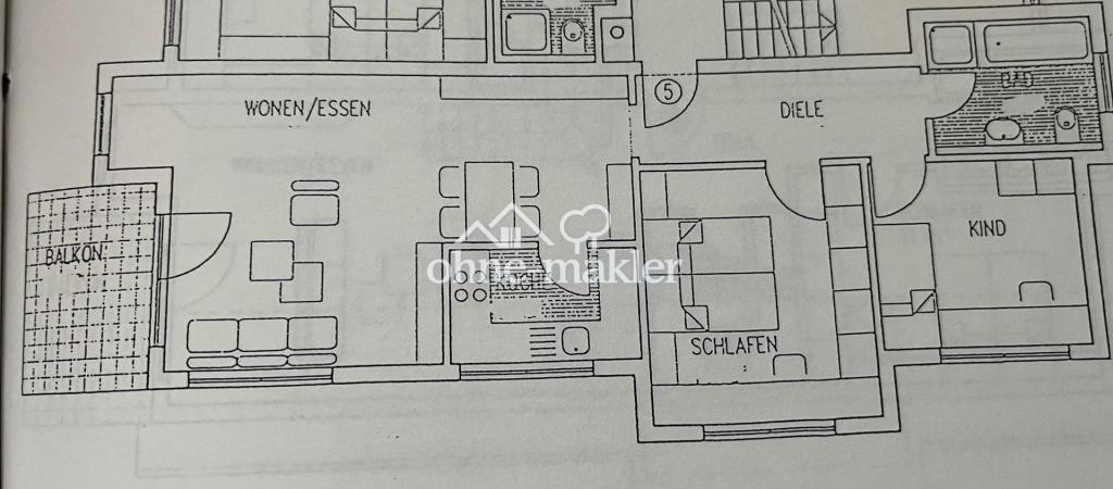 Schöne 3,5-Zimmer-Wohnung mit Balkon in Gerlingen - Foto 1