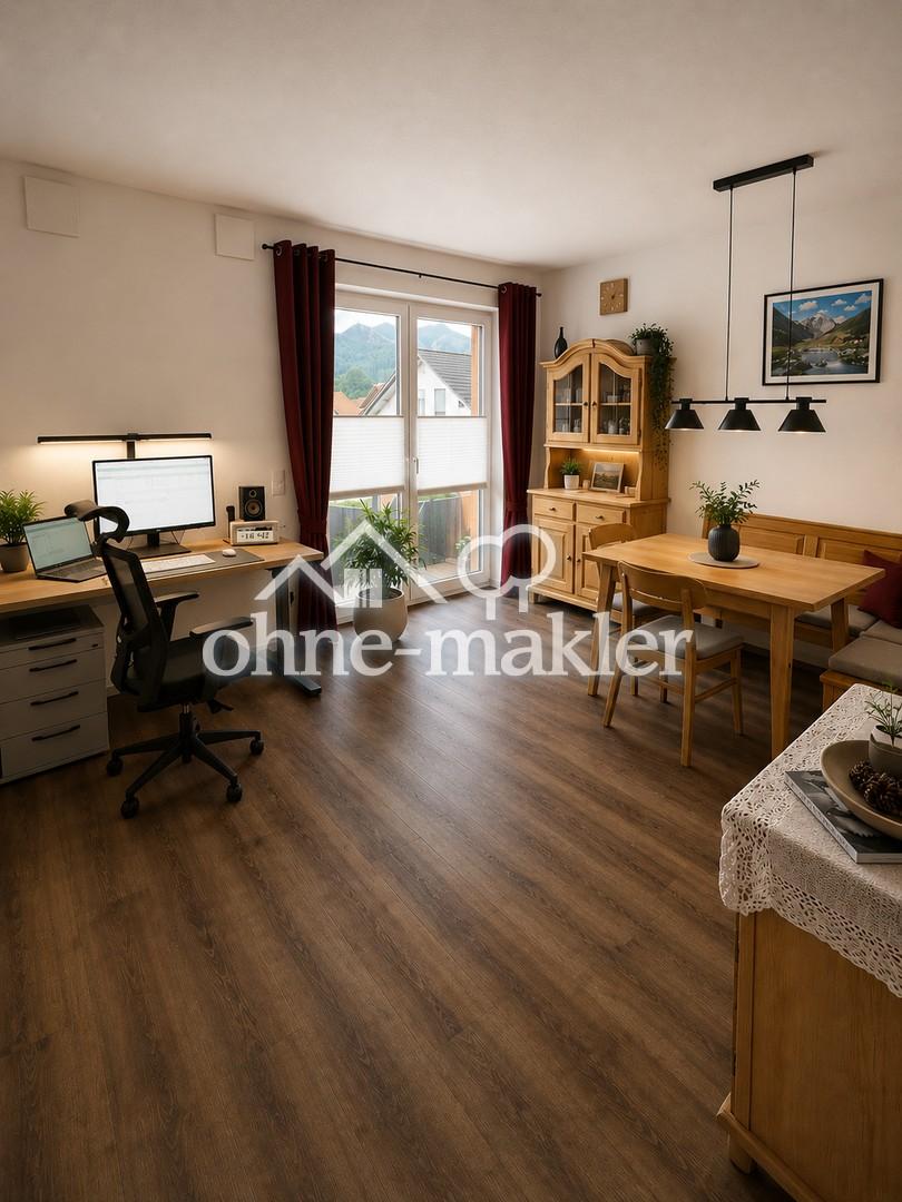 Wohnen im Grünen mit herrlichem Bergblick - Moderne 2-Zimmer-Wohnung - Foto 2