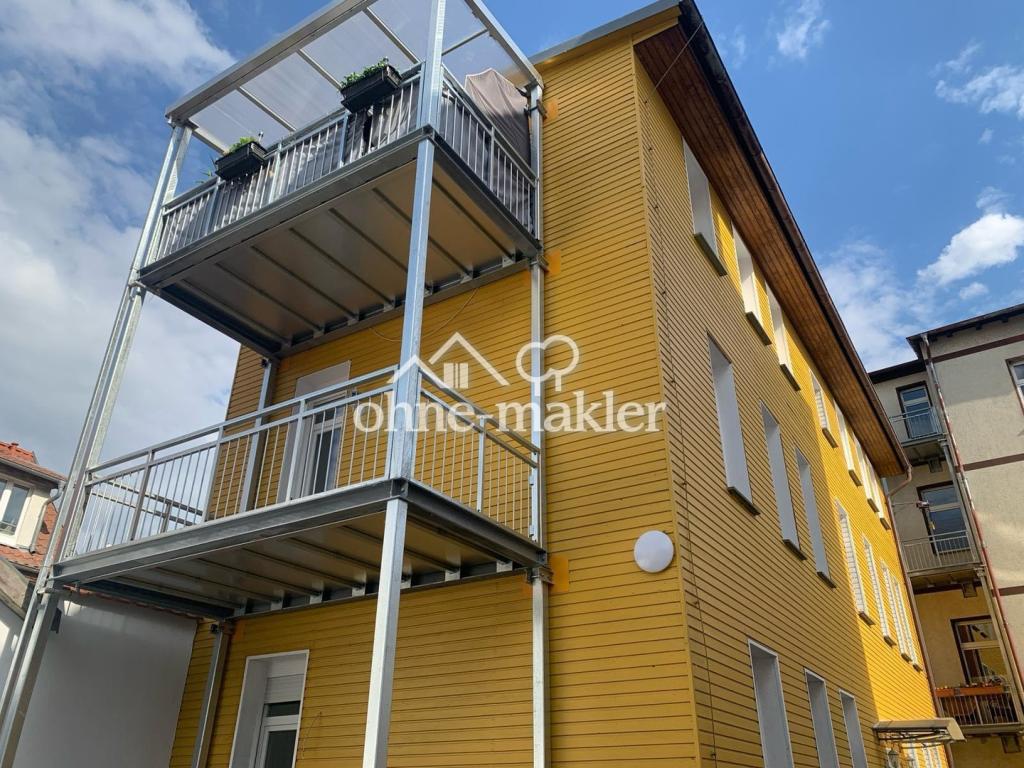 Voll möbliertes 1-Zimmer Apartment in Stendal City mit EBK und Balkonterrasse am Krankenhaus - Foto 4