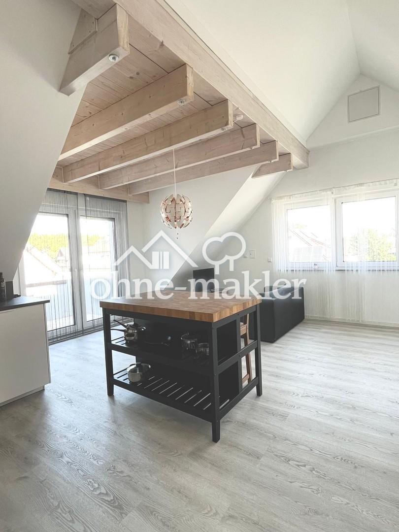 Exklusive, neuwertige 2-Raum-DG-Wohnung möbliert in Heilbronn - Photo 3