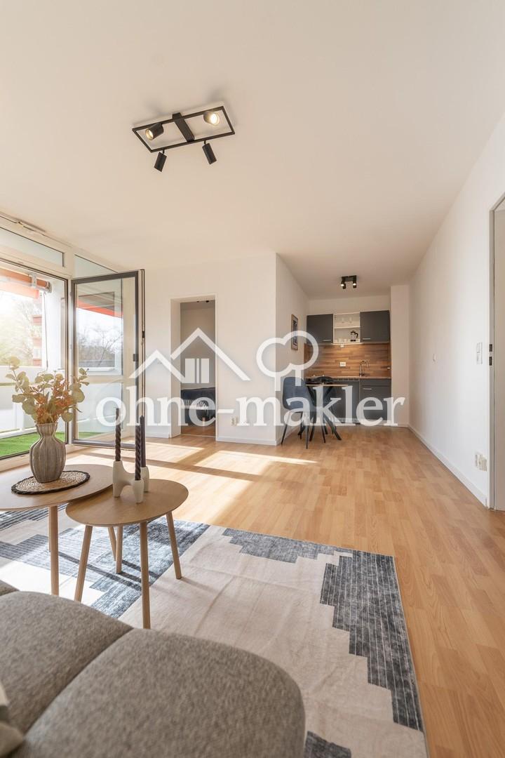 Neu renovierte 2 Zi-Whg m. Balkon voll möbliert mit Schwimmbad - Photo 3