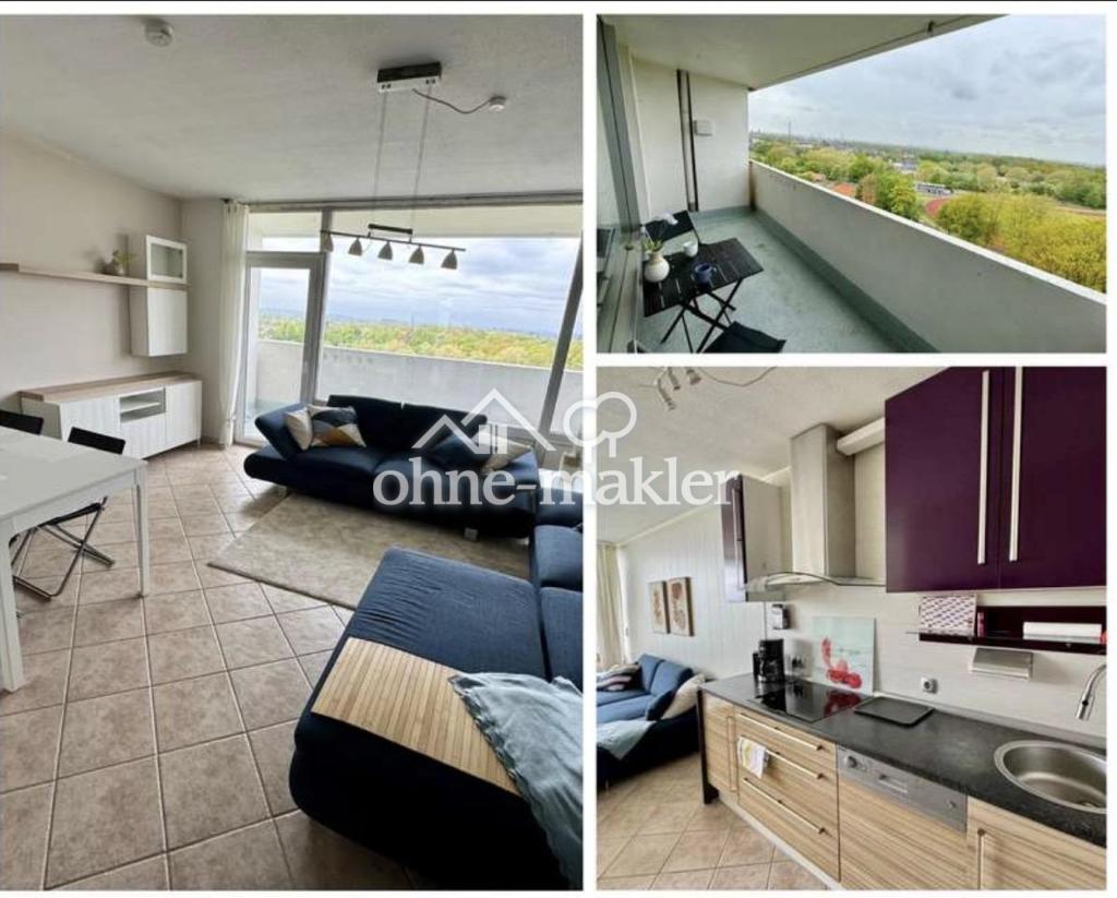 Möblierte 1-Zimmer-Wohnung im 10. Stock mit herrlicher Aussicht - Photo 3