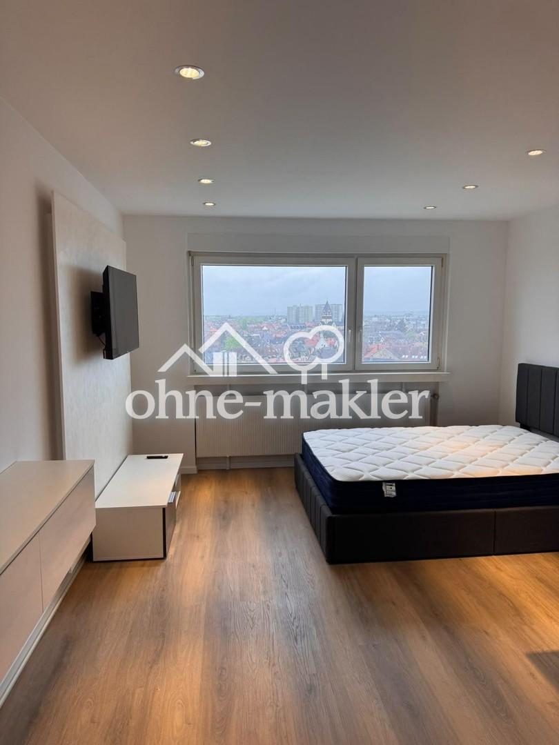 Modernisiertes, möbliertes Apartment mit Panoramablick über Karlsruhe – Weststadt - Photo 3