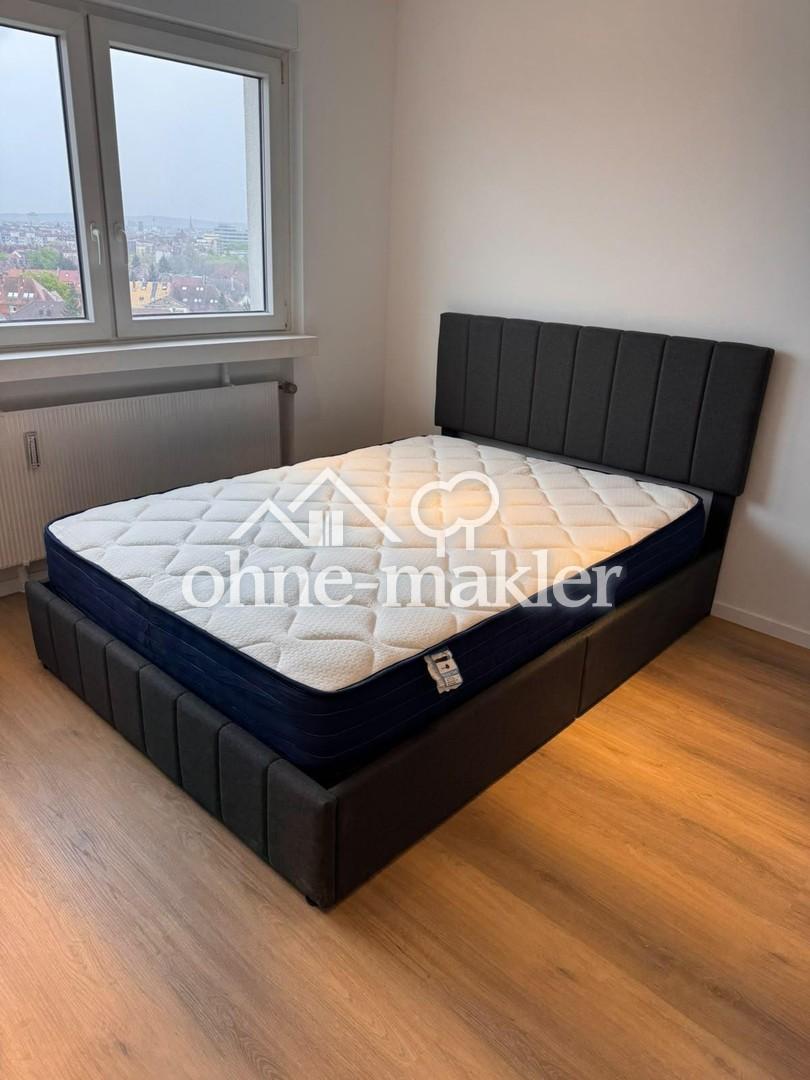 Modernisiertes, möbliertes Apartment mit Panoramablick über Karlsruhe – Weststadt - Photo 2