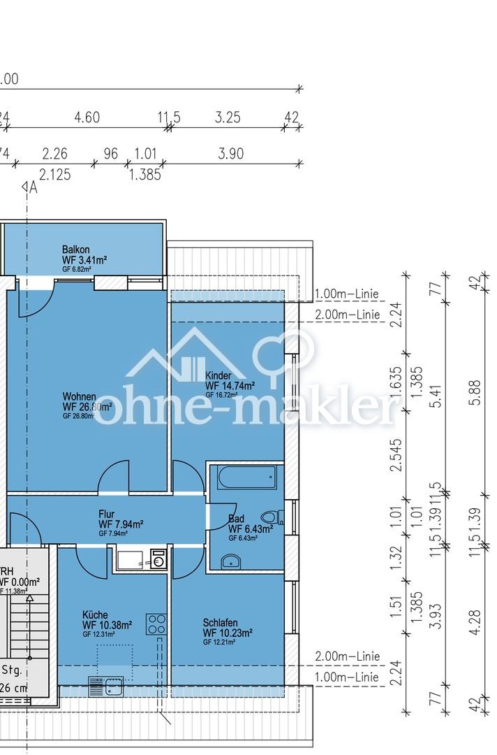 Komfortable 3 Zimmer Wohnung in beliebter Lage - Photo 4