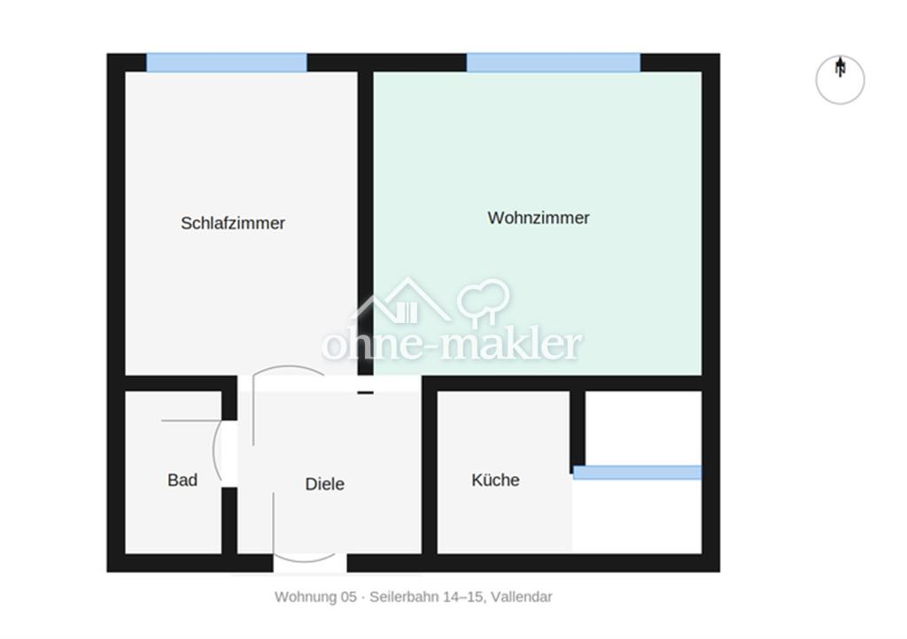 2-Zimmer-Wohnung mit Top Lage in Vallendar - Erstbezug nach Sanierung - Foto 3
