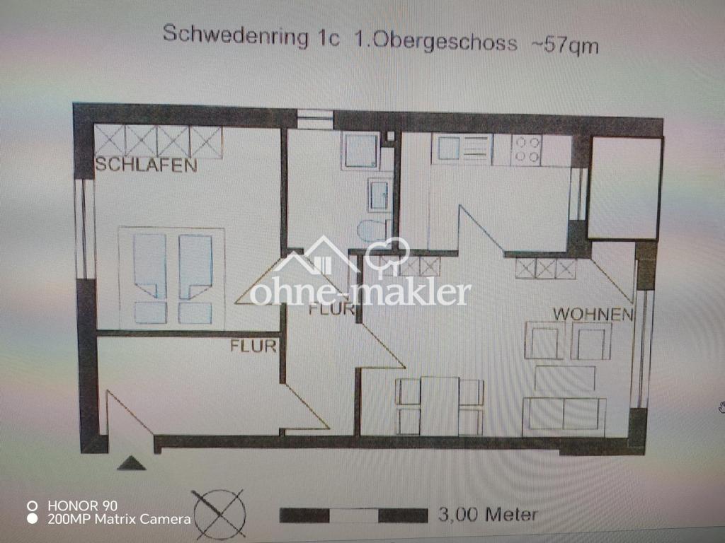 Mietwohnung, 57qm frisch saniert! - Foto 5