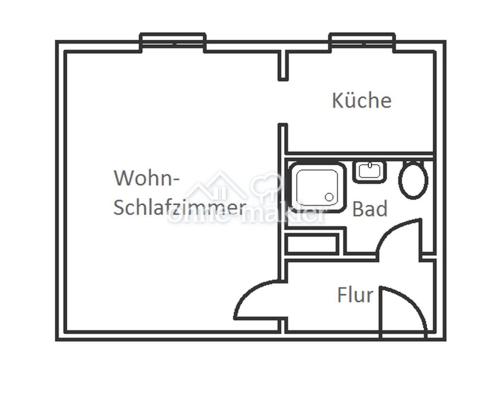 *Singles & Studenten aufgepasst* Frisch sanierte 1-Raum Wohnung + nur 20 Minuten nach Leipzig + EBK - Photo 5