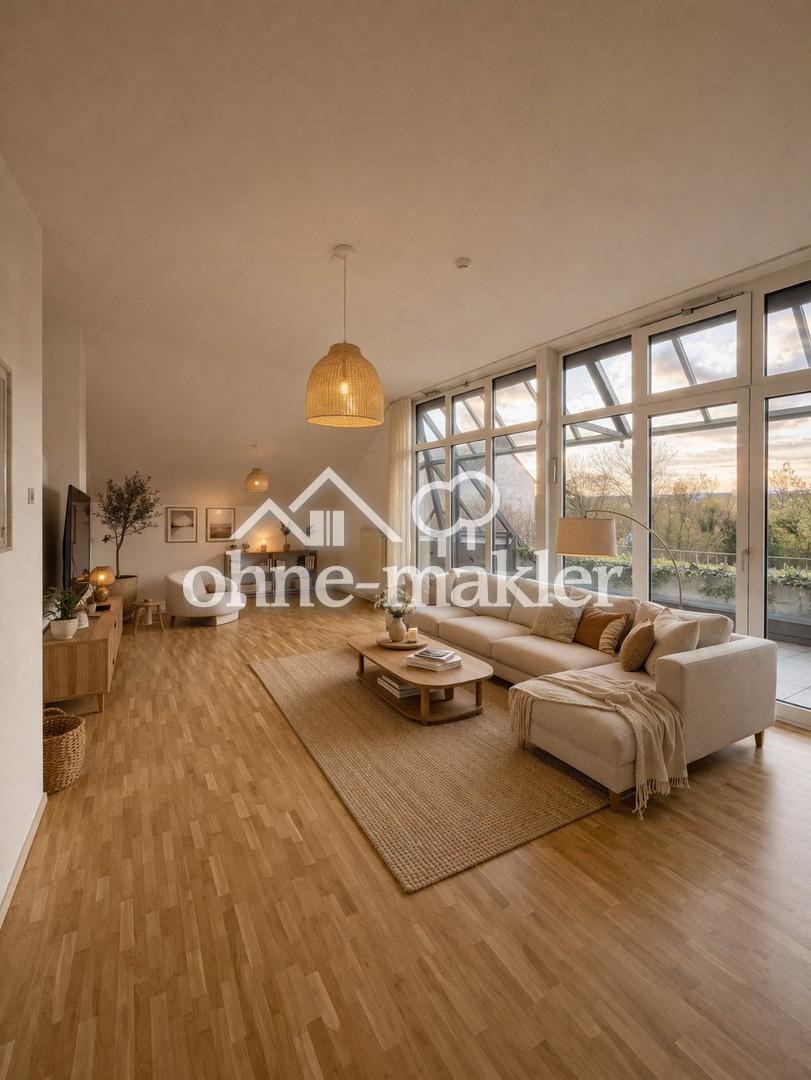 Helle, renovierte 4-Zimmerwohnung mit großer Dachterrasse und außergewöhnlichem Raumangebot - Foto 1