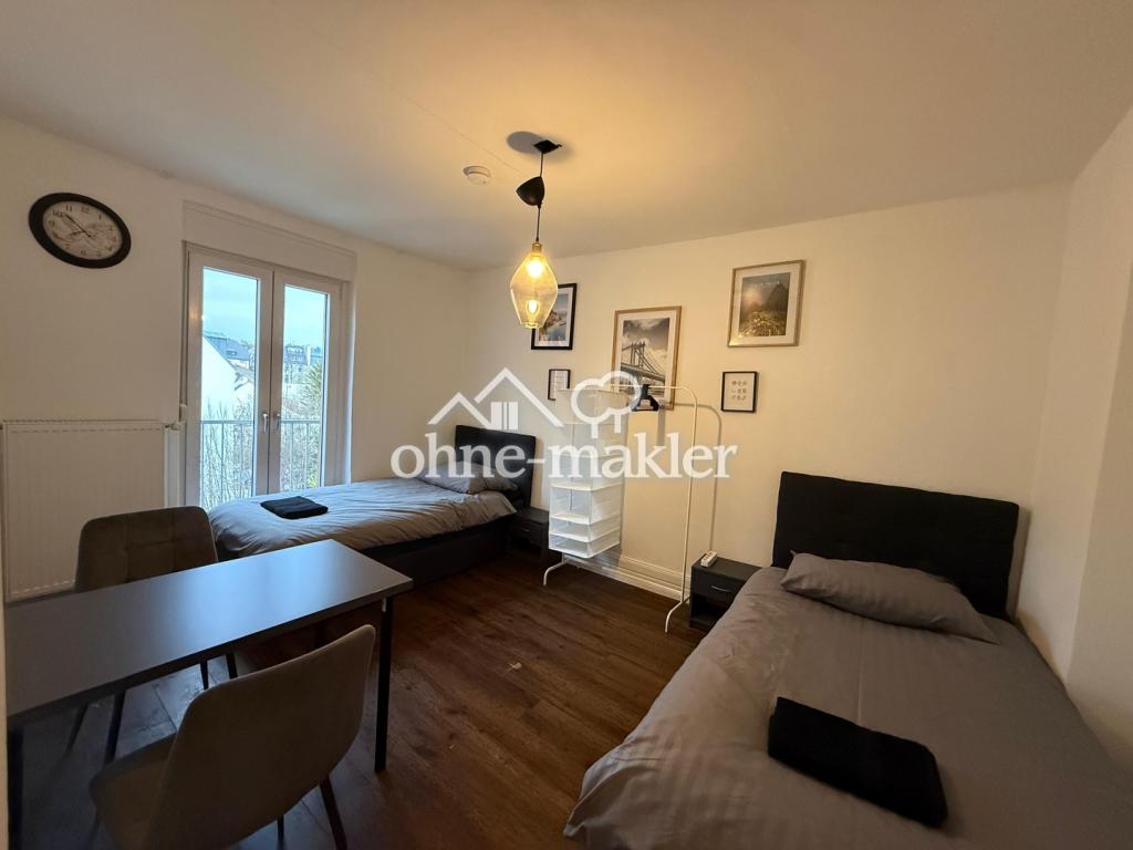 Möbilierte Wohnung frankfurt, Schneebergerstraße, Westlage, Cafés, Drei Zimmer, Küche, Bad - Photo 4