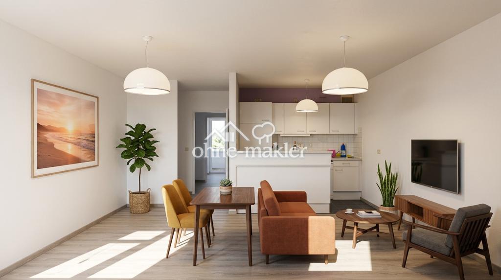 Helle 2-Zimmer-Wohnung in Stuttgart-Münster | Balkon, TG-Stellplatz, frisch renoviert - Foto 2