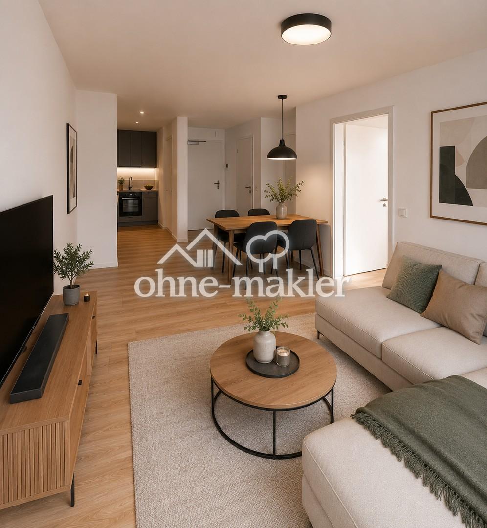 **einen Monat mietfrei wohnen** Wunderschöne 2-Zimmer-Wohnung im Neubau E3-01-05 - Foto 2