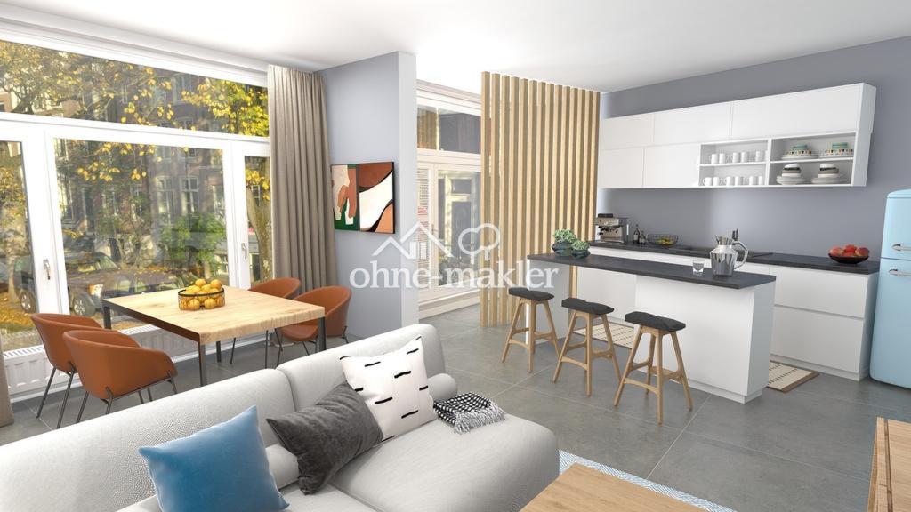 Kernsaniert und barrierefrei - 2,5-Zimmer-Wohnung mit top Anbindung - Foto 3