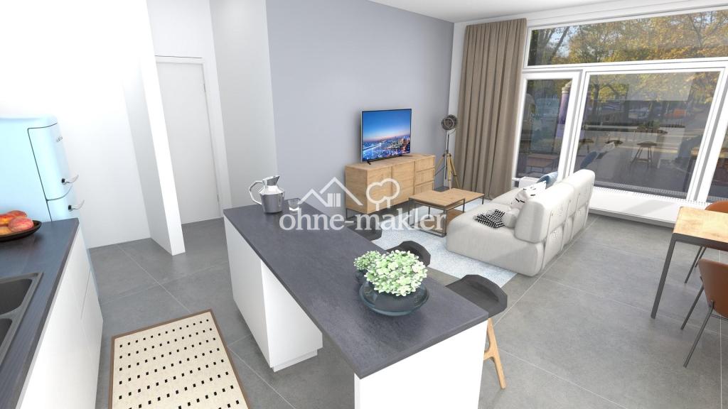 Kernsaniert und barrierefrei - 2,5-Zimmer-Wohnung mit top Anbindung - Foto 1