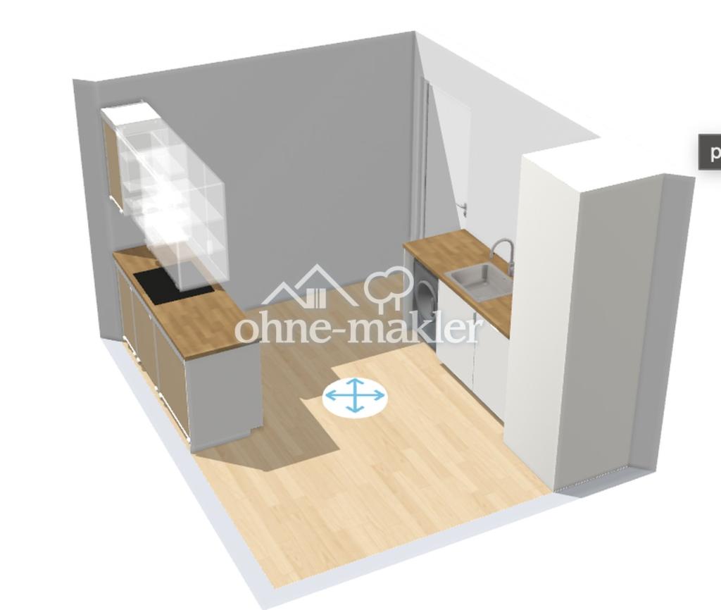 Frisch Modernisierte 3-Zi.-Whg (67m²) mit neuer EBK, ruhig & grün, stadtnah - Foto 4