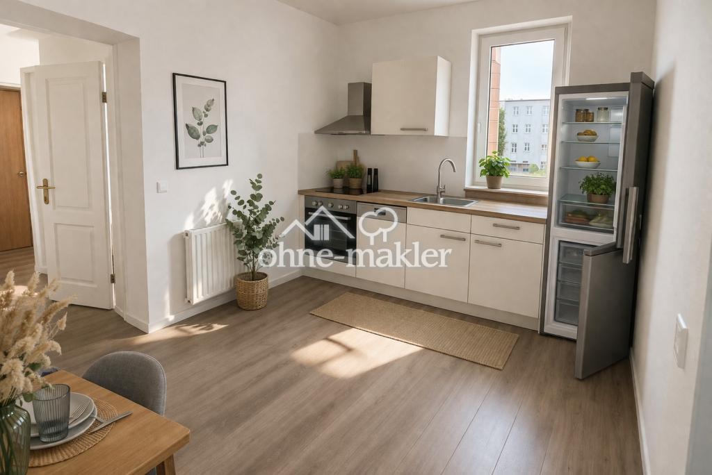 Altbau + Moderne großzügige 3 Raum Wohnung in Güstrow (LK Rostock) - Photo 4