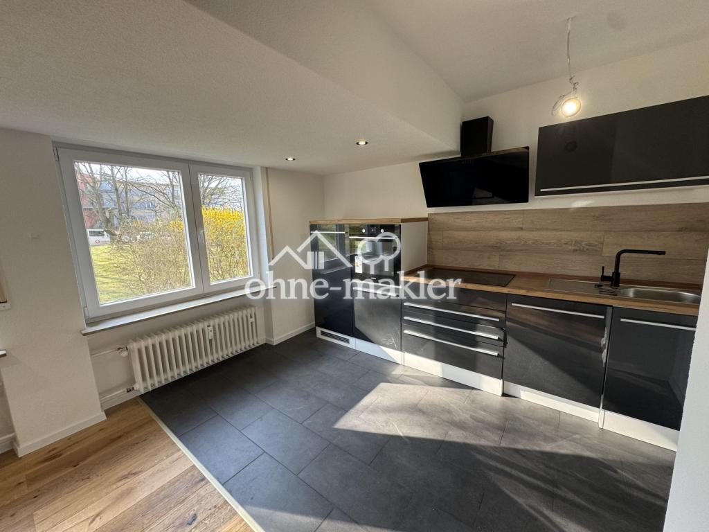 Erstbezug nach Komplettsanierung – helle 2-Zimmer-Wohnung (56 m²) mit neuem Parkett & Einbauküche - Foto 3