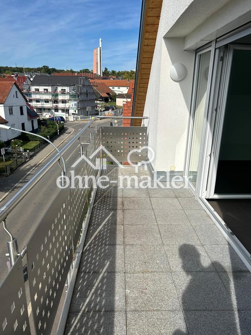 sonnige Wohnung mit 3,5 Zimmern und Balkon in Sindelfingen - Foto 5