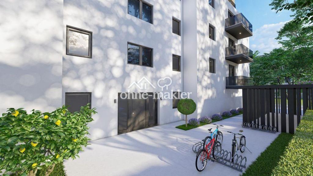 Bester Energiestandard! Moderne 1-Zi-Wohnung mit Balkon und Küche - KFW 40 NH - Photo 3