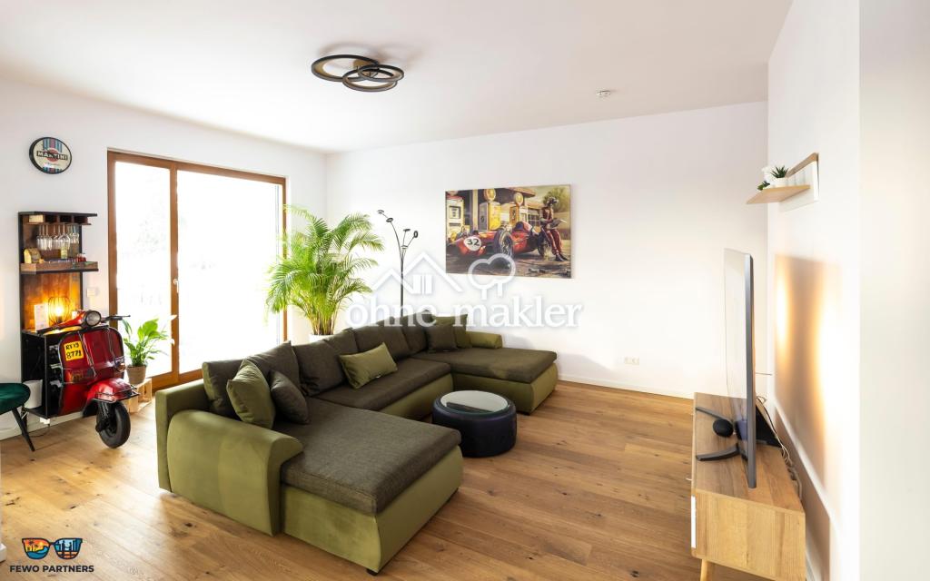 Neuwertige 3-Zimmer-Wohnung (94,52 m²) mit Küche, Balkon & Stellplatz in Wildau bei Berlin - Photo 1