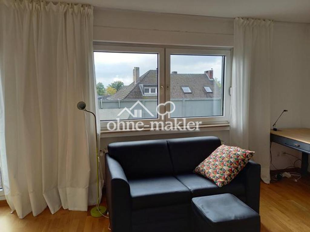 möbliert. Terrassen-Apartment mit Wohnküche. TH+FH+Flughafen+Zentrum gut erreichbar. - Foto 1