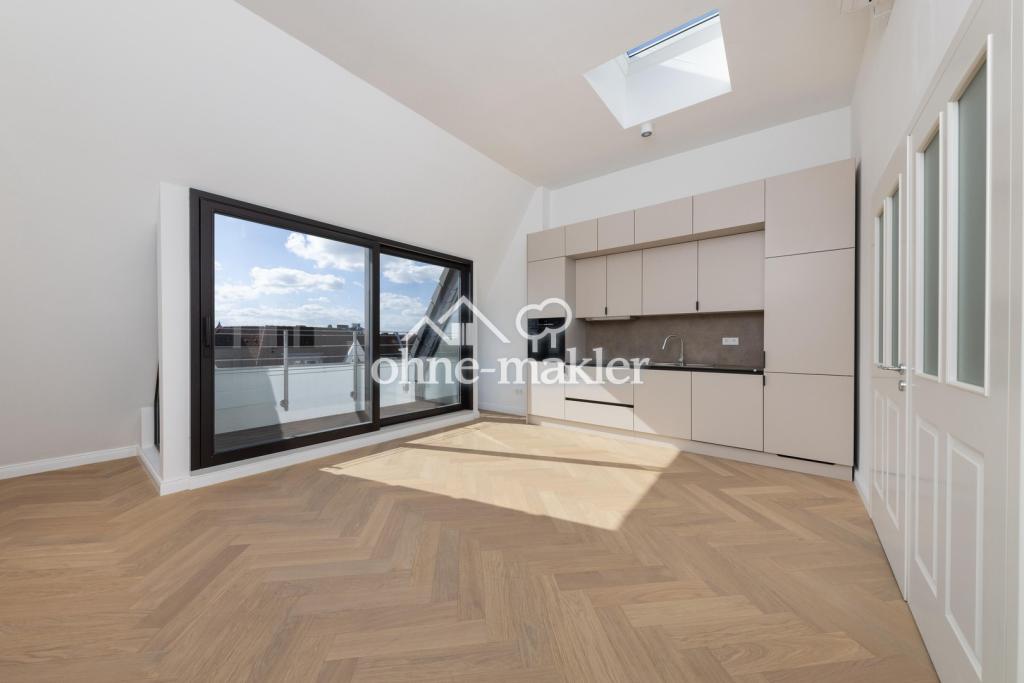 Dachgeschoss mit Weitblick | Klimaanlage | Fußbodenheizung | EBK | Terrasse - Photo 2