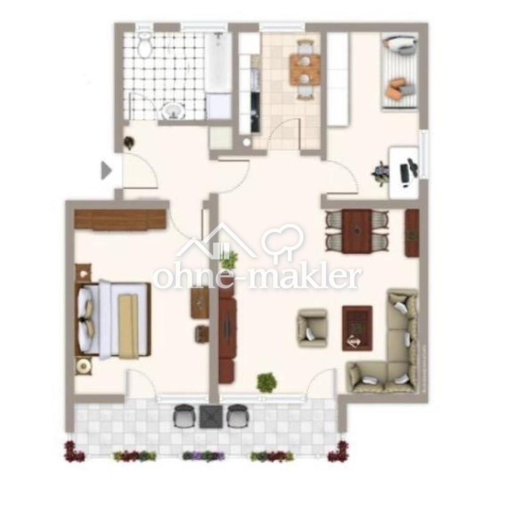 Schöne 3 Zimmer Wohnung in Villingen - Photo 5