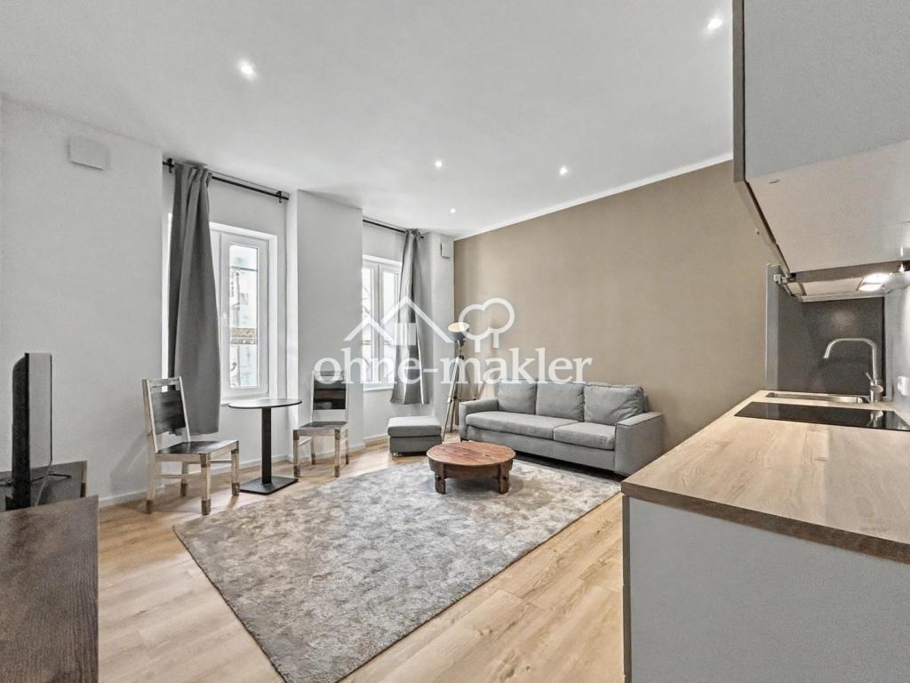 Exklusiv möbliert im Kunibertsviertel: kernsaniertes City-Apartment nahe Dom und Rhein - Photo 2