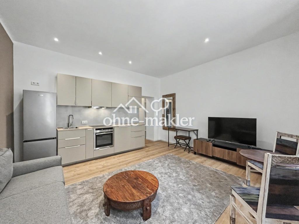 Exklusiv möbliert im Kunibertsviertel: kernsaniertes City-Apartment nahe Dom und Rhein - Photo 1