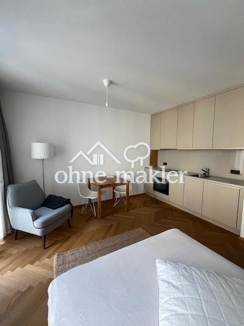 TOPLAGE Innenstadt - Exklusives 1 Zimmer Apartement möbliert mit Einbauküche - Photo 1
