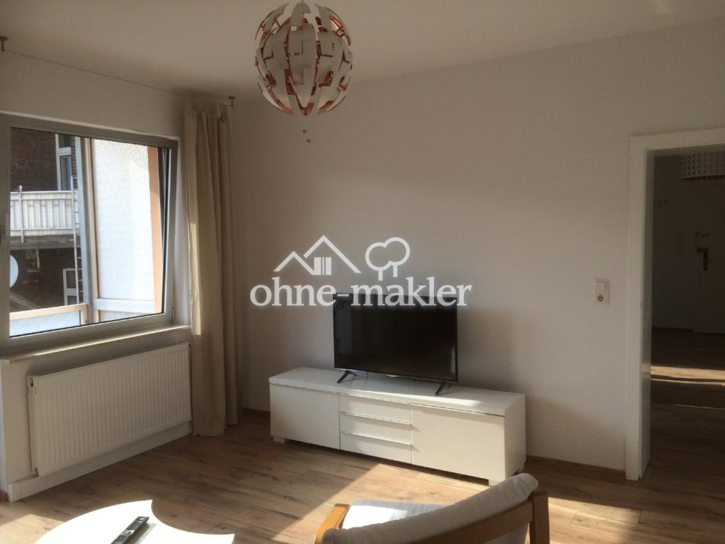Renovated, modern, fully furnished, 2 rooms + eat-in fitted kitchen, bathtube, balcony - Foto 1