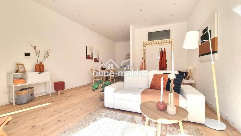 Erstbezug nach Kernsanierung – barrierefreies 1-Zimmer-Appartement mit Terrasse | KfW 55 - Photo 1