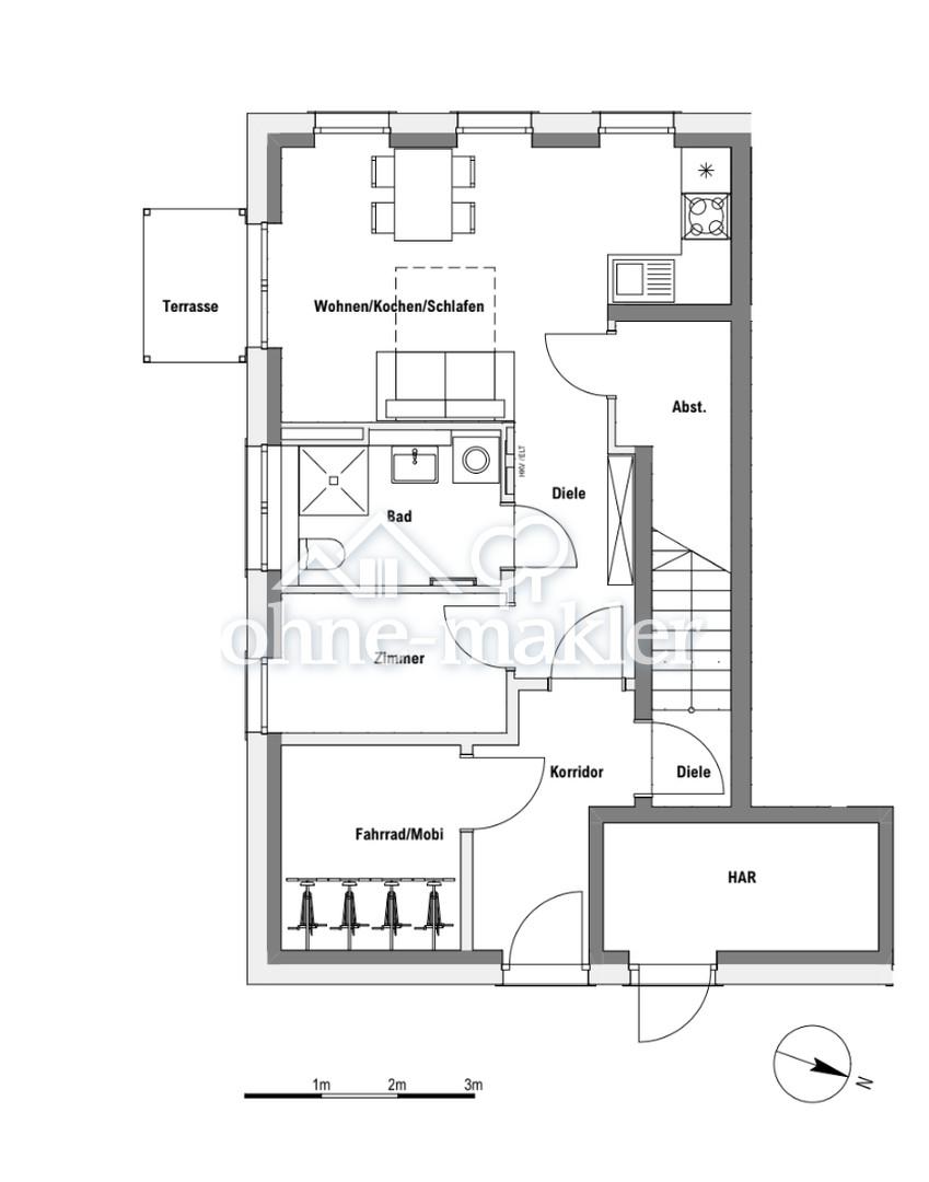Stylish new-build apartment with a private garden just outside Berlin - Photo 5