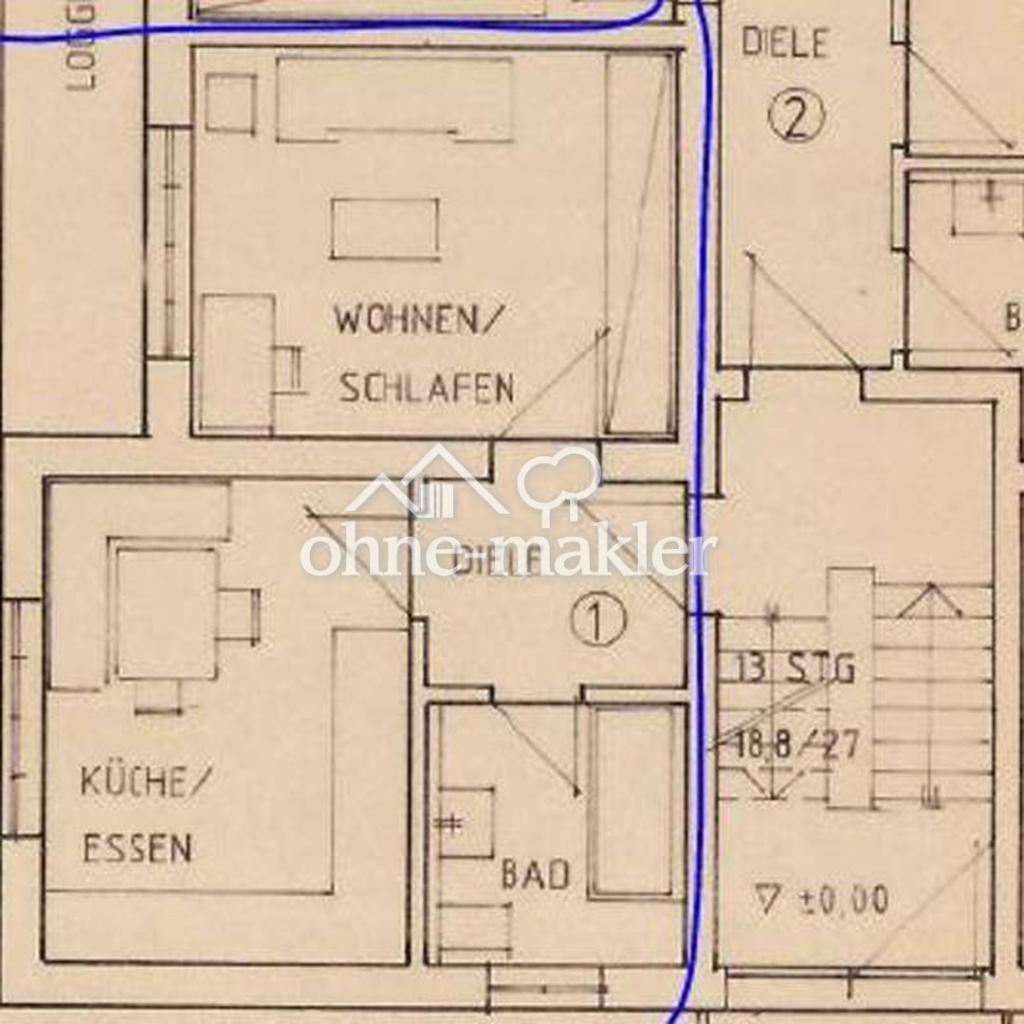 Stilvolle 1,5-Zimmer- Hochparterre-Wohnung in Hörgertshausen - Foto 4