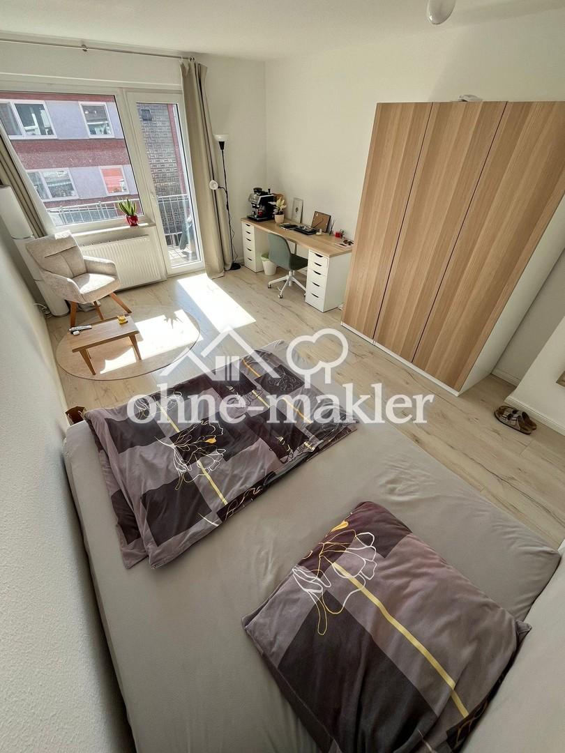 Hochwertiges WG-Zimmer mit neuer Ausstattung & Balkon ab sofort - Foto 3