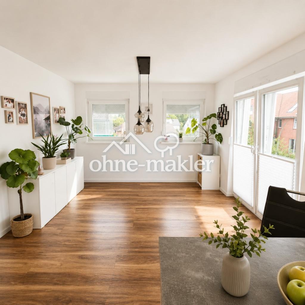 Moderne 4-Zimmer-Wohnung mit Balkon in Zeven - Photo 2