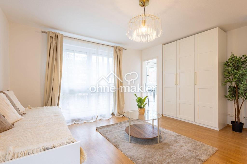 Modernes, renoviertes 1-Zimmer-Apartment mit Balkon – sofort bezugsfertig - Foto 4