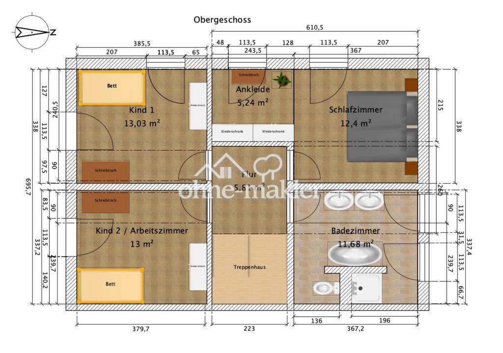 Exklusive Doppelhaushälfte mit Einbauküche (Passivhaus) - Foto 5
